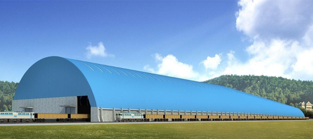 钢结构网架干煤棚