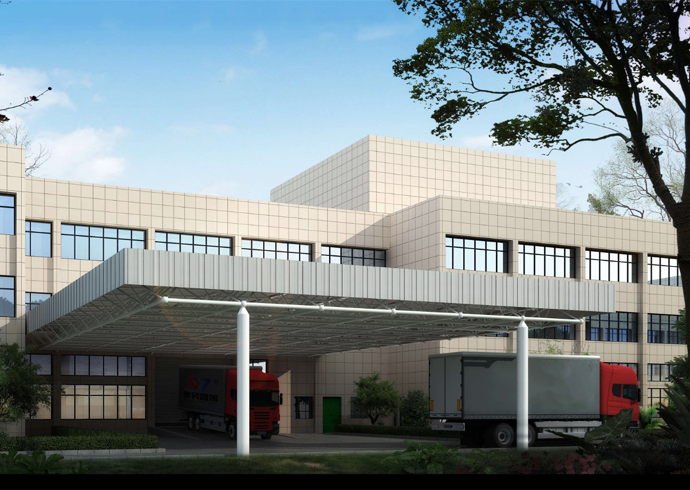 钢结构网架卸料棚