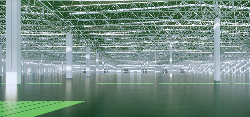 钢结构网架车间厂房