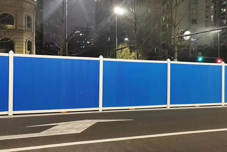 道路工程彩钢围挡
