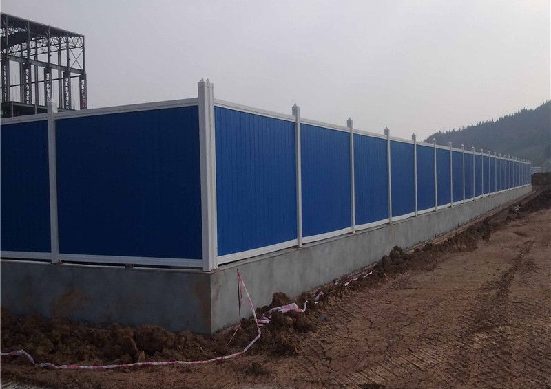 彩钢板围挡安装